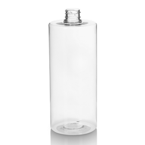 1 Litre Clear PET 30% PCR Tubular Bottle - 44p Per Bottle